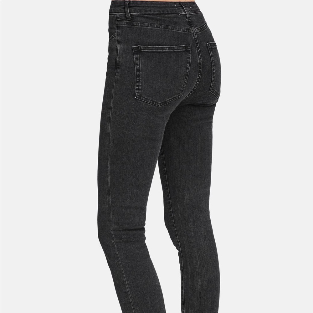 Acne studios pin jeans skinny used black 29/30